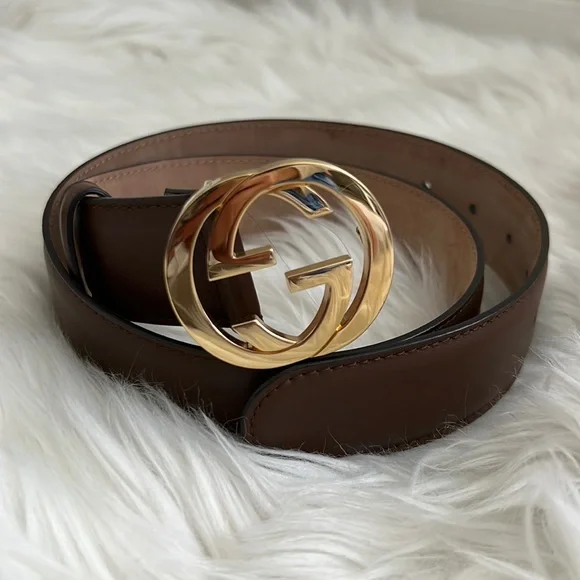 Gucci Women\'s Brown and Gold Belt - Brand New in Box Gucci Women main image 3